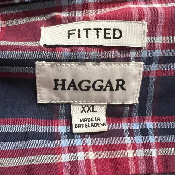 Haggar Long Sleeve Dress Shirt - Picture 2 of 2